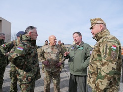 Hungarian, Serbian defense chiefs visit Ohio, attend 2023 Joint Senior Leader Conference [Image 13 of 35]
