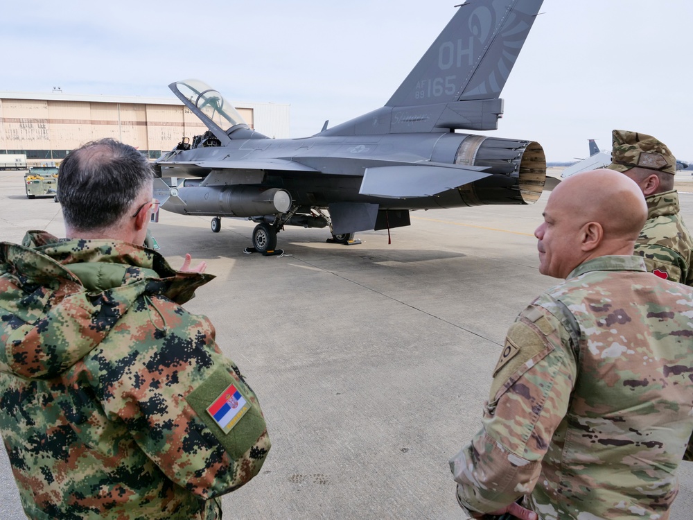 Hungarian, Serbian defense chiefs visit Ohio, attend 2023 Joint Senior Leader Conference