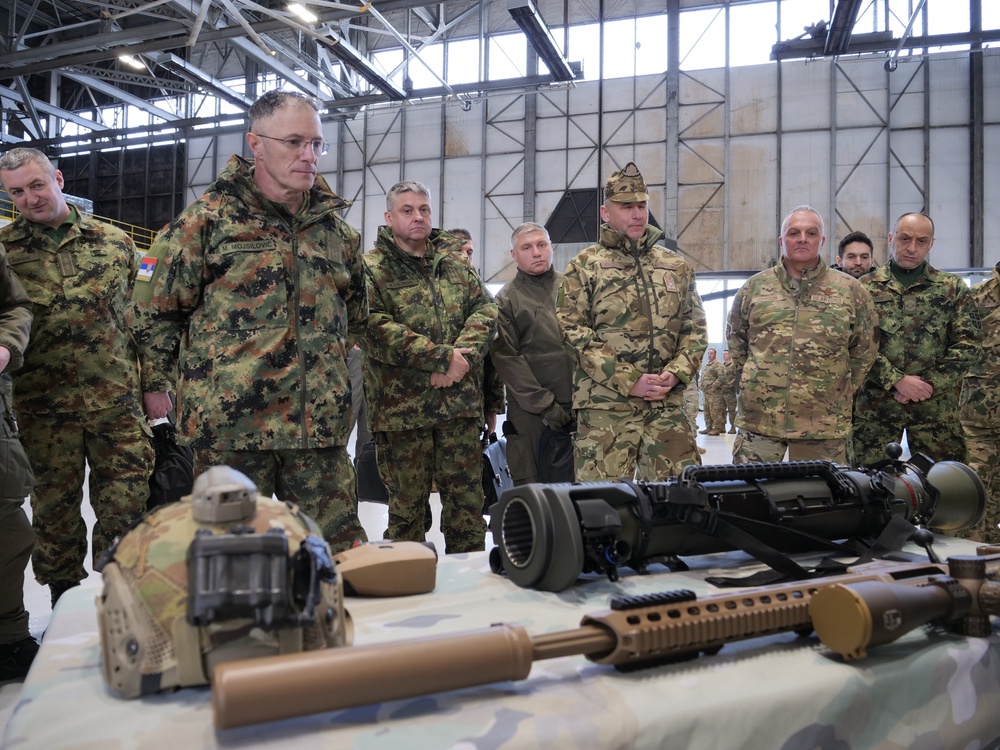 Hungarian, Serbian defense chiefs visit Ohio, attend 2023 Joint Senior Leader Conference