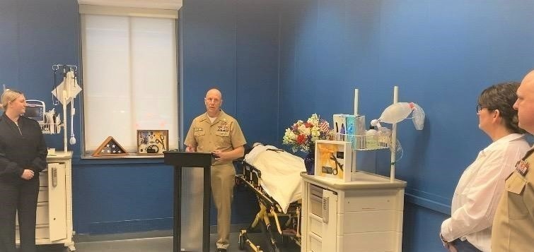 Navy Dedicates Simulation Lab to Fallen Corpsman