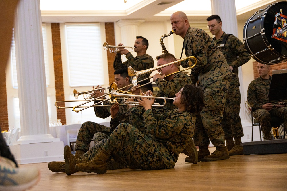 Northeastern US educators attend Parris Island Marine Corps workshop