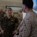 Medical officer of the Marine Corps visits MCAGCC.