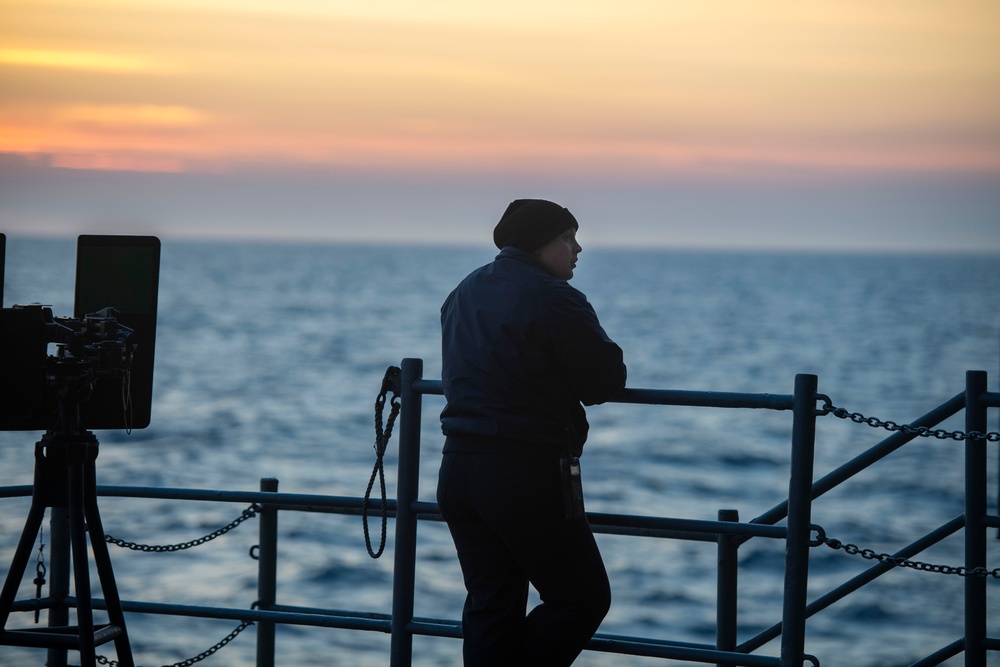 IKE Conducts Operations In The Atlantic Ocean