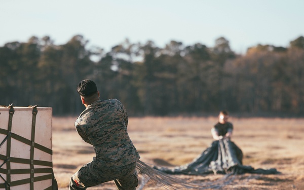 26 MEU Conducts Supply Airdrop Training