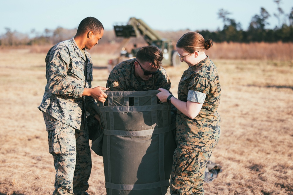 26 MEU Conducts Supply Airdrop Training