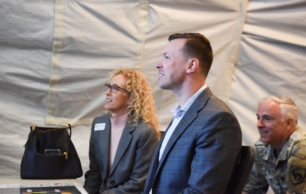 Timothy Dill Visits Goodfellow AFB