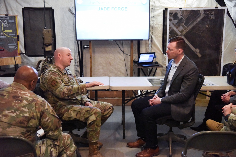 Timothy Dill Visits Goodfellow AFB