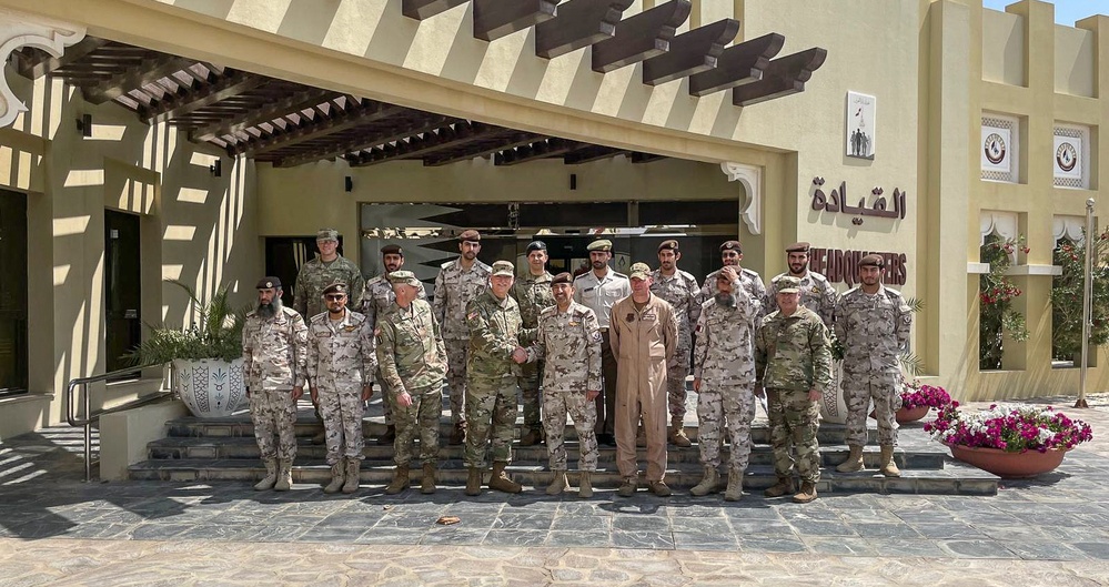 W.Va. Guard holds Key Leader Engagement with Qatar Partners