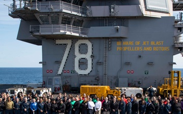 Celebrating the Women aboard USS Gerald R. Ford (CVN 78)