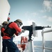 USCGC Stone conducts machine gun training in the Southern Atlantic Ocean