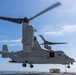 VMM-163 conducts deck landing qualifications aboard the SS Curtiss