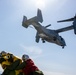 VMM-163 conducts deck landing qualifications aboard the SS Curtiss