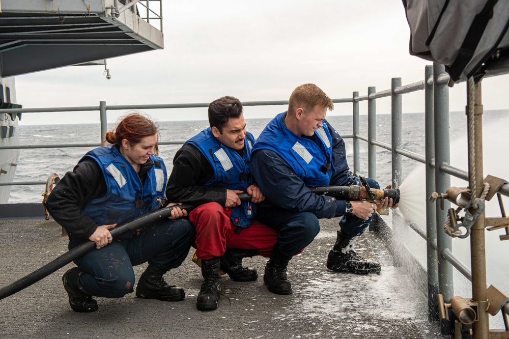 IKE Conducts Operations In The Atlantic Ocean