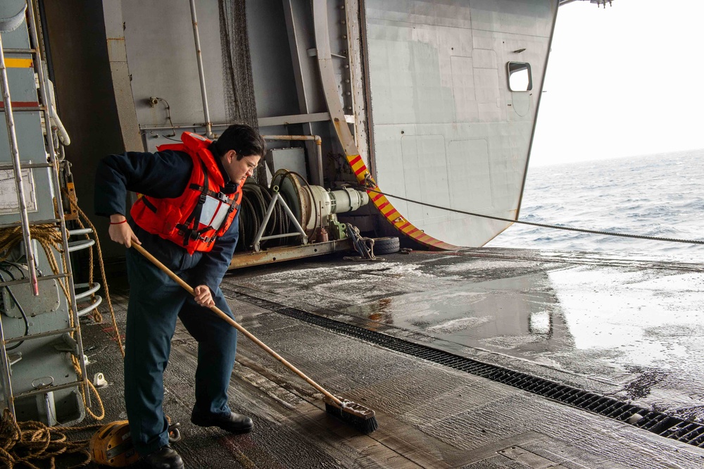 IKE Conducts Operations In The Atlantic Ocean