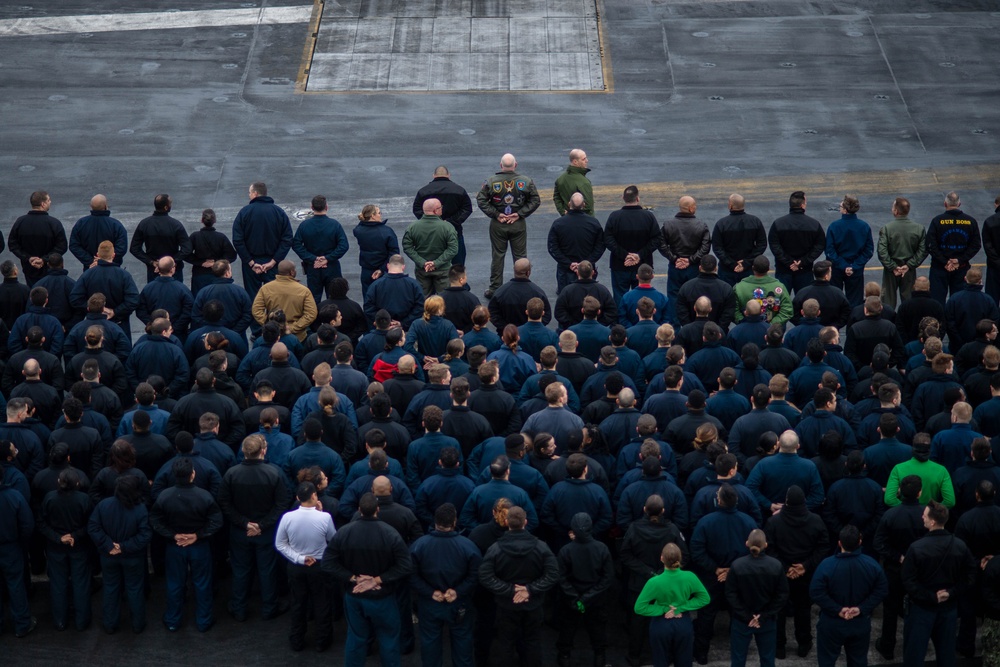 IKE Conducts Operations In The Atlantic Ocean