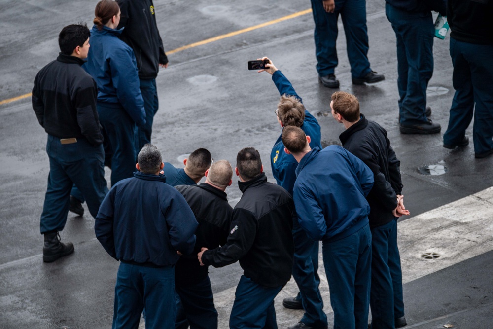 IKE Conducts Operations In The Atlantic Ocean