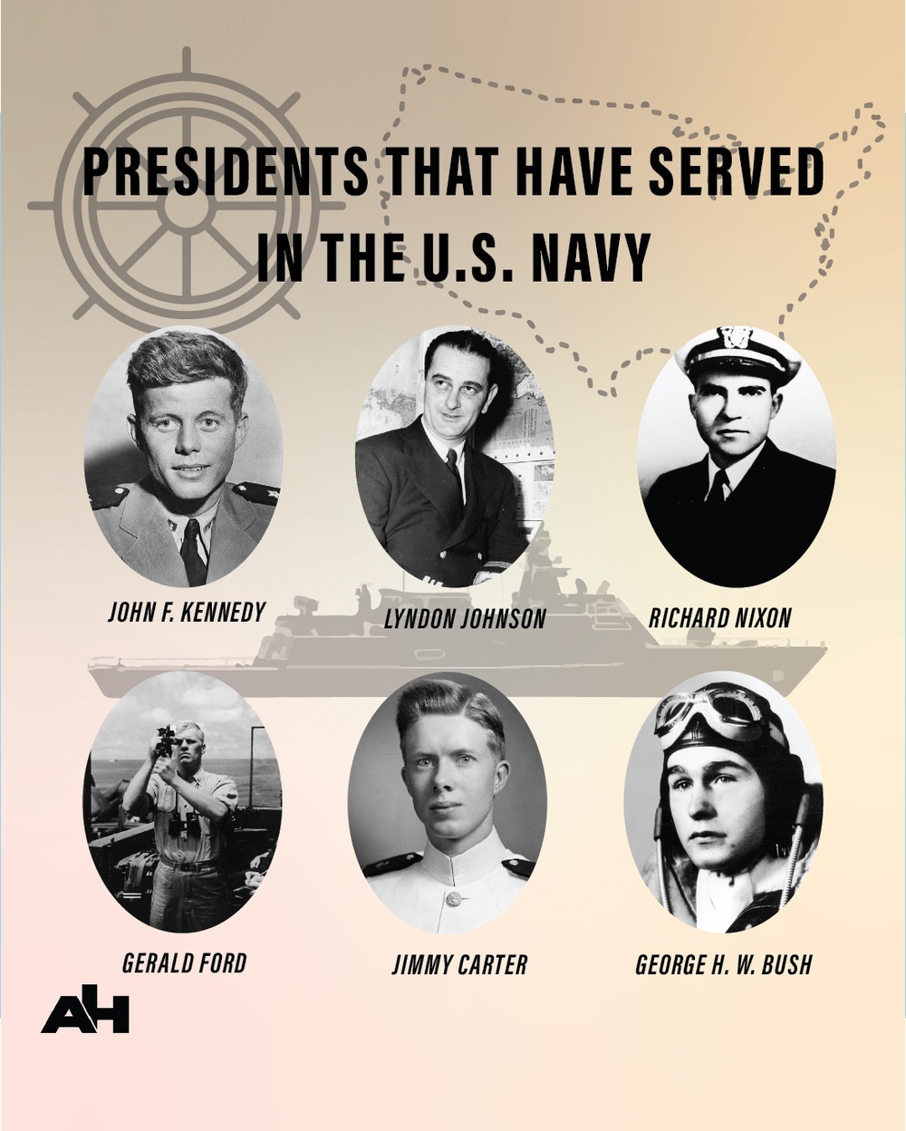 Presidents that have served in the U.S. Navy