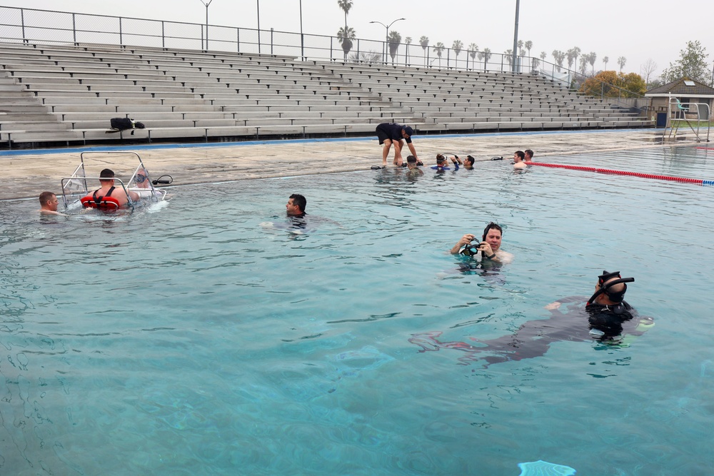 Cal Guard and Cal Fire conduct dunker training