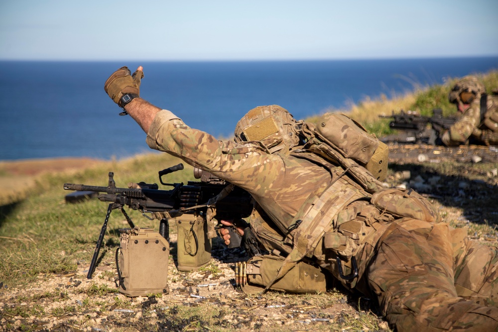 Army Rangers Train on Marine Corps Base Hawaii