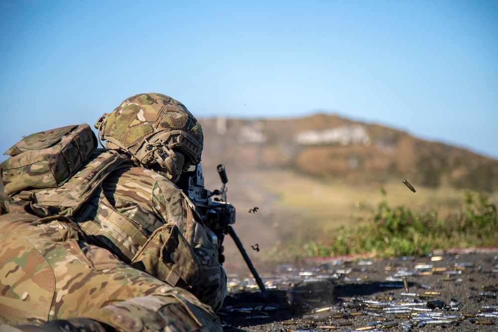 Army Rangers Train on Marine Corps Base Hawaii