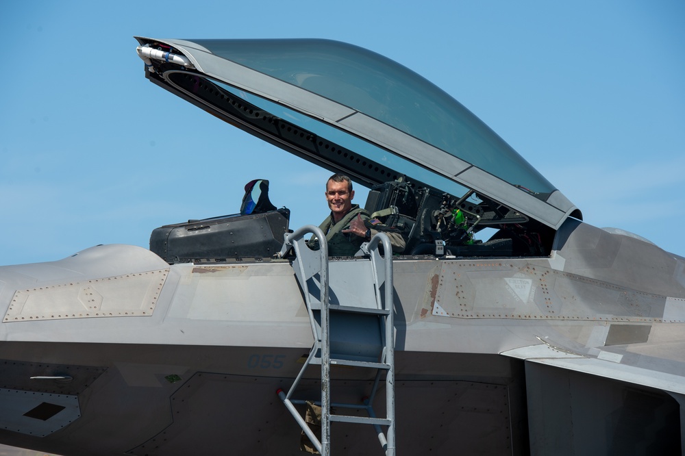 F-22 Raptors Successfully Rearmed in ACE Capabilities Milestone at Pacific Missile Range Facility (PMRF).