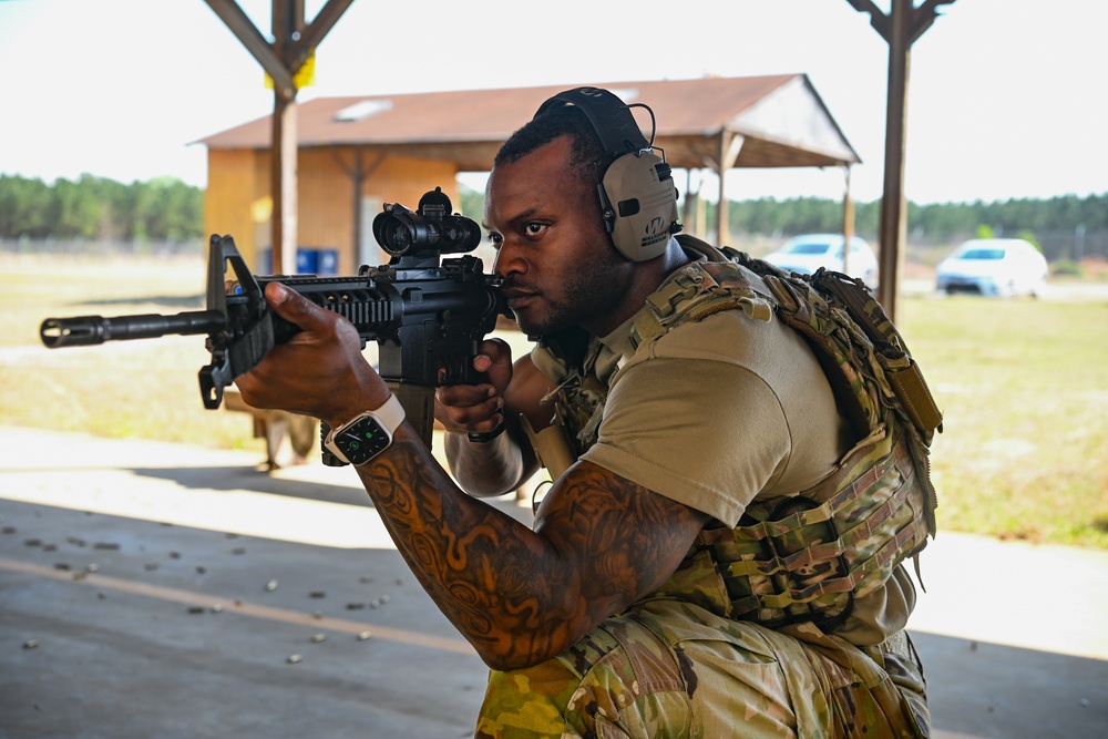 169th Security Forces Squadron conducts weapons qualification