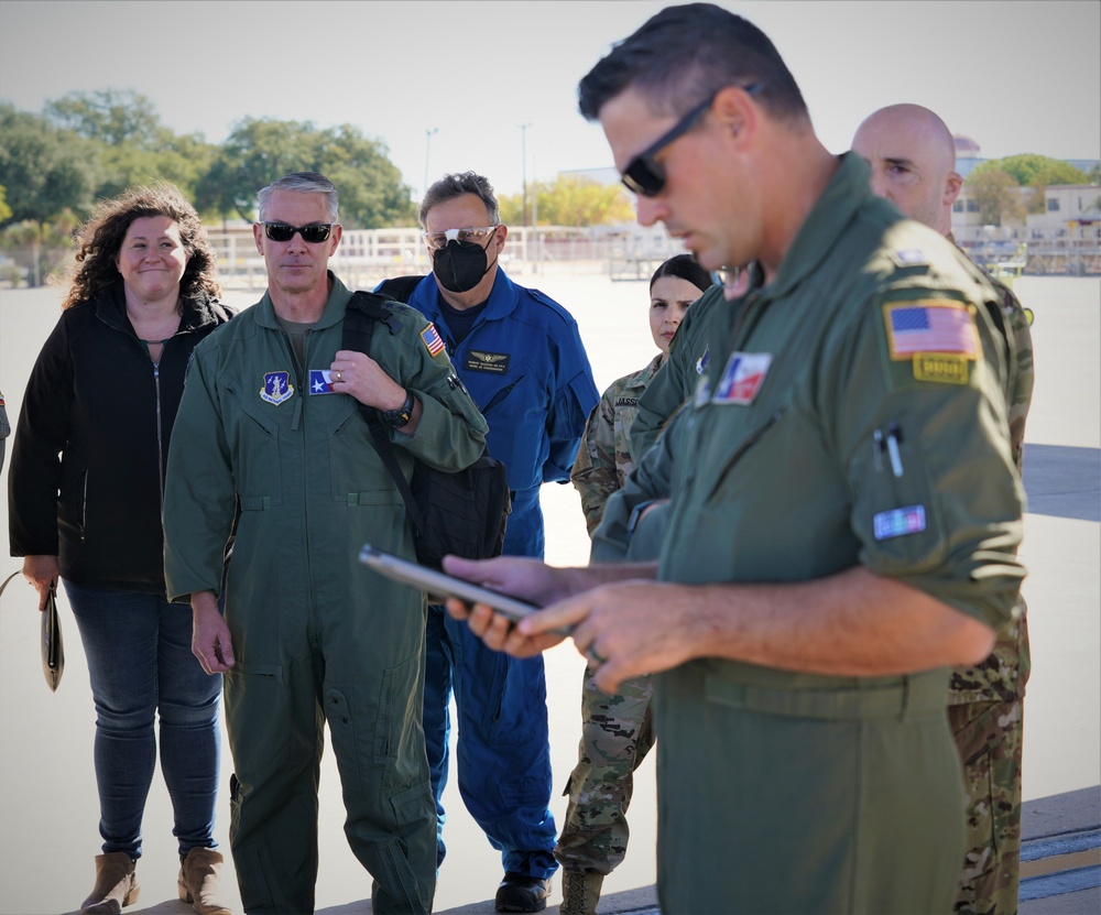 Operation Vapor Trails is a joint mass-casualty exercise where mock-patients received advanced medical care while being evacuated by air