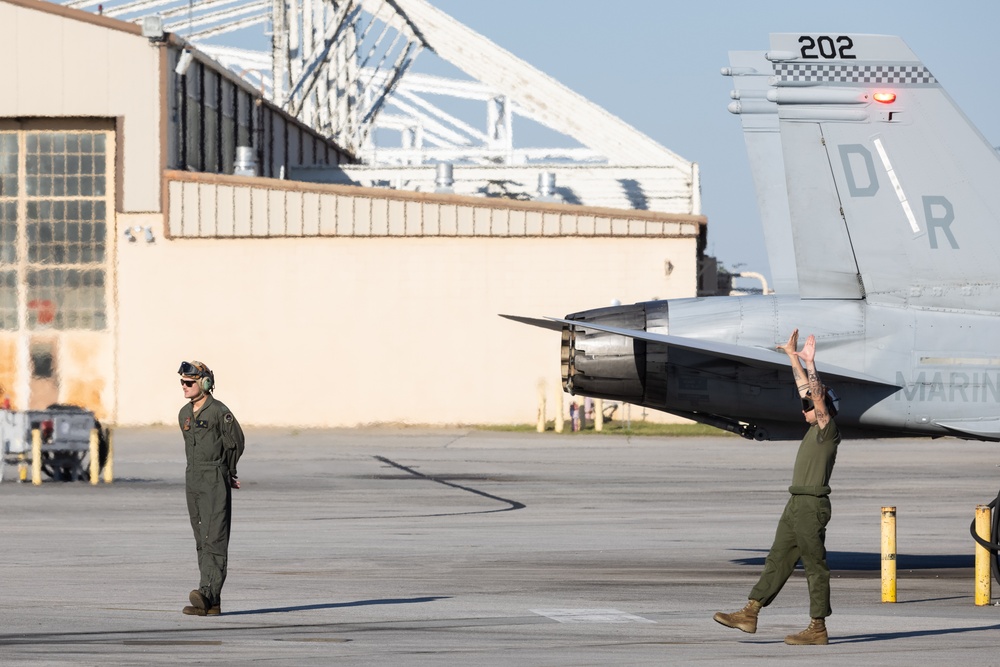 VMFA-312 returns from UDP