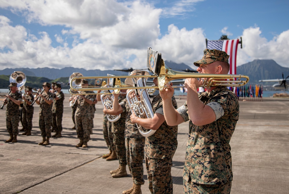 Marine Aircraft Group 24 Sergeant Major Post and Relief Ceremony, MCBH