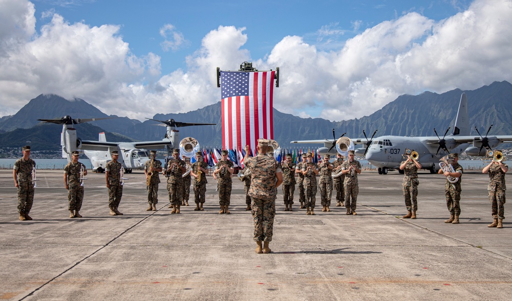 Marine Aircraft Group 24 Sergeant Major Post and Relief Ceremony, MCBH