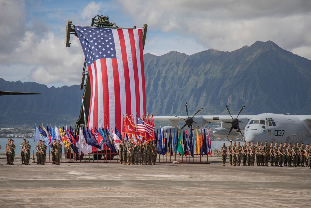 Marine Aircraft Group 24 Sergeant Major Post and Relief Ceremony, MCBH