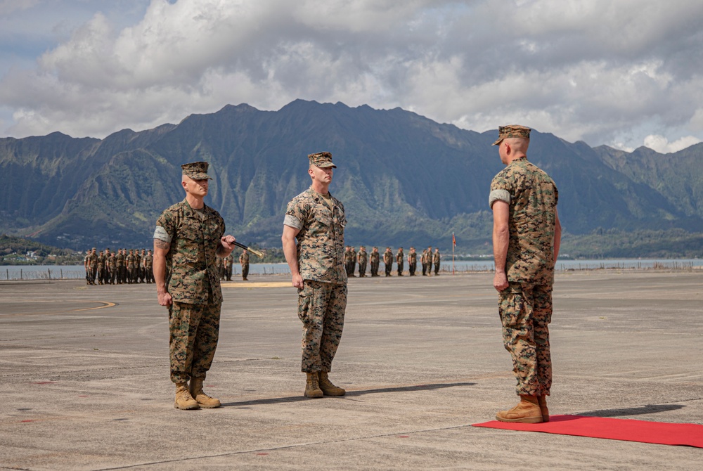 Marine Aircraft Group 24 Sergeant Major Post and Relief Ceremony, MCBH