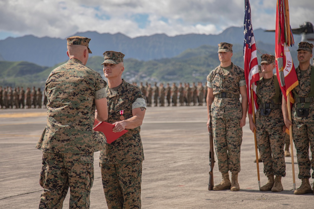 Marine Aircraft Group 24 Sergeant Major Post and Relief Ceremony, MCBH