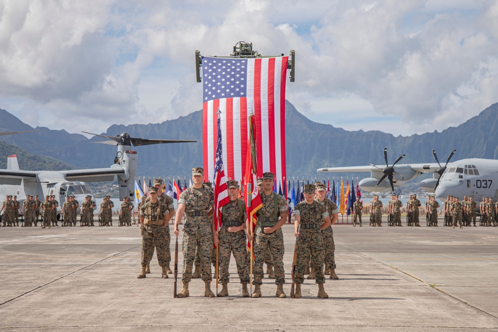 Marine Aircraft Group 24 Sergeant Major Post and Relief Ceremony, MCBH