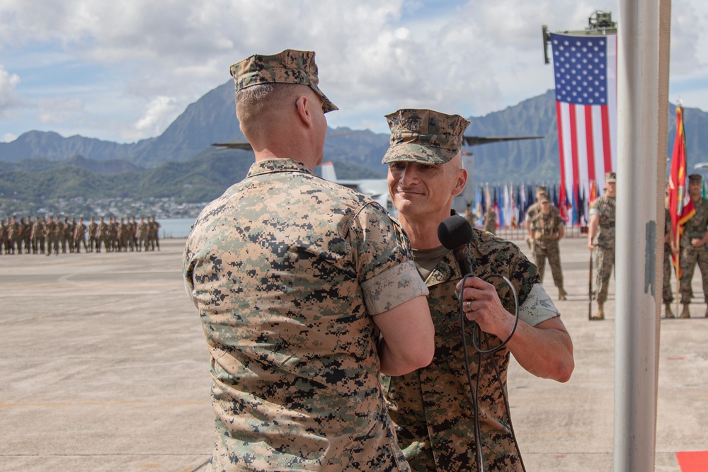 Marine Aircraft Group 24 Sergeant Major Post and Relief Ceremony, MCBH