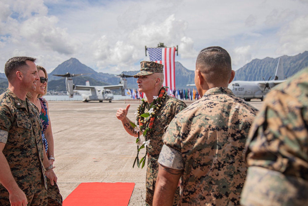 Marine Aircraft Group 24 Sergeant Major Post and Relief Ceremony, MCBH