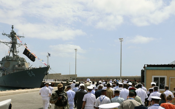 38 Nations Tour USS Bulkeley During AMFS