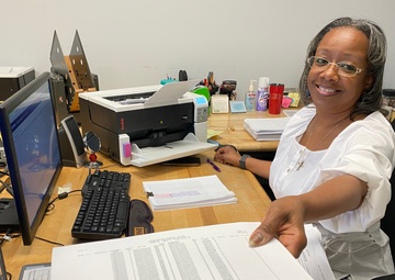 Toni Chestand, Equipment Operator, DLA Document Services, Tinker AFB