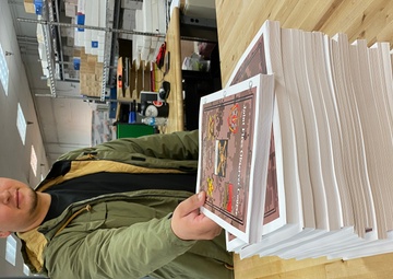 John Luna, Finish Department Lead, DLA Document Services, Tinker AFB, Oklahoma