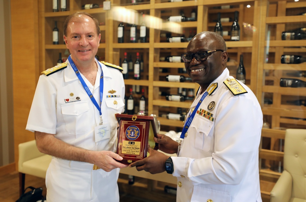 U.S. Navy &amp; Ghana Navy Bilateral Talks during AMFS