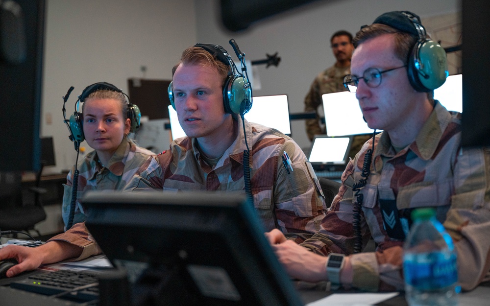 The 607th ACS hosts Exercise Desert Viking