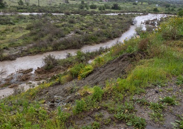 Basilone Road closed due to weather-related damage