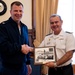 Chilean Navy hosts Coast Guard Cutter Polar Star commanding officer at First Naval Zone Headquarters building