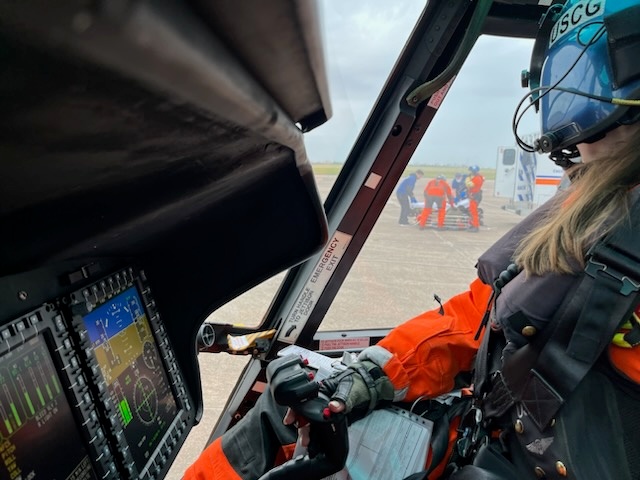 Coast Guard medevacs man from tanker 35 miles south of Galveston, Texas