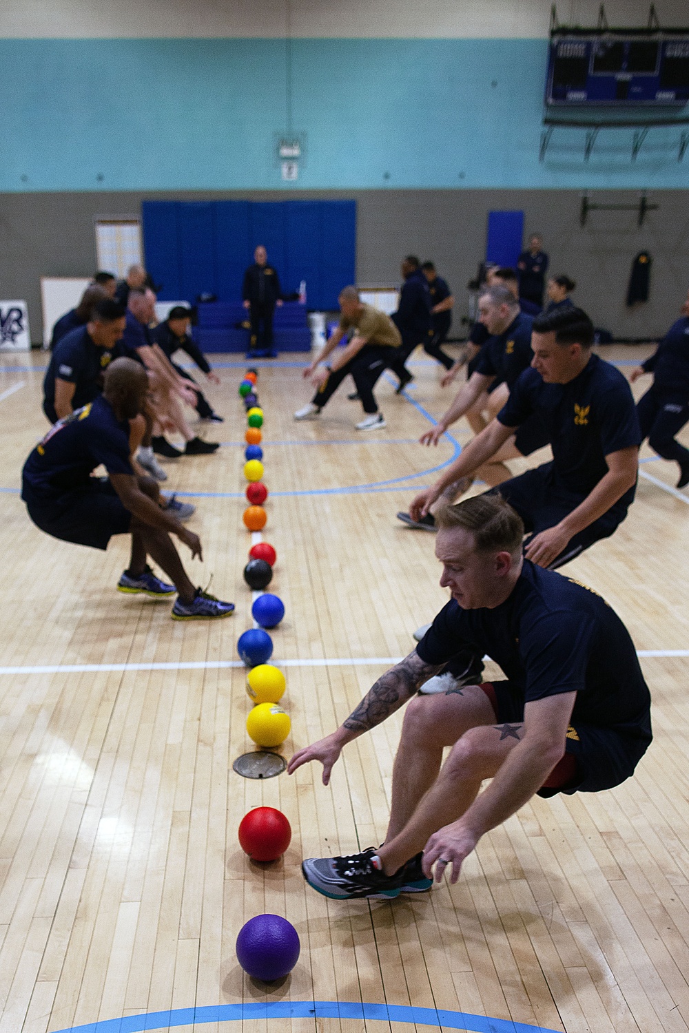 NMFL SOY Finalists Play Dodgeball