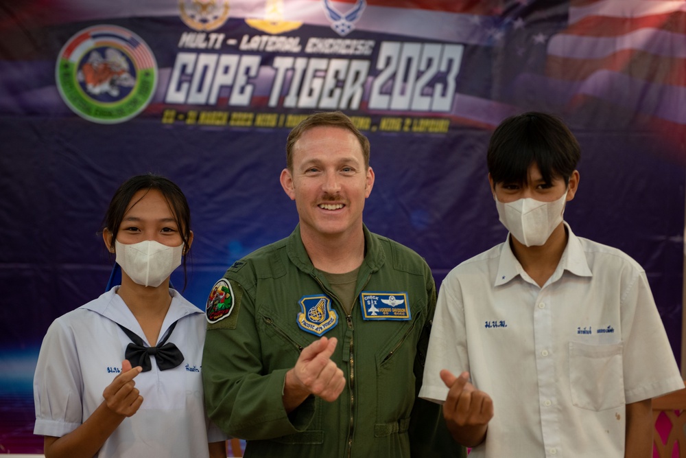 U.S., Singapore, and Thailand air forces host media day and open house during Exercise Cope Tiger 23