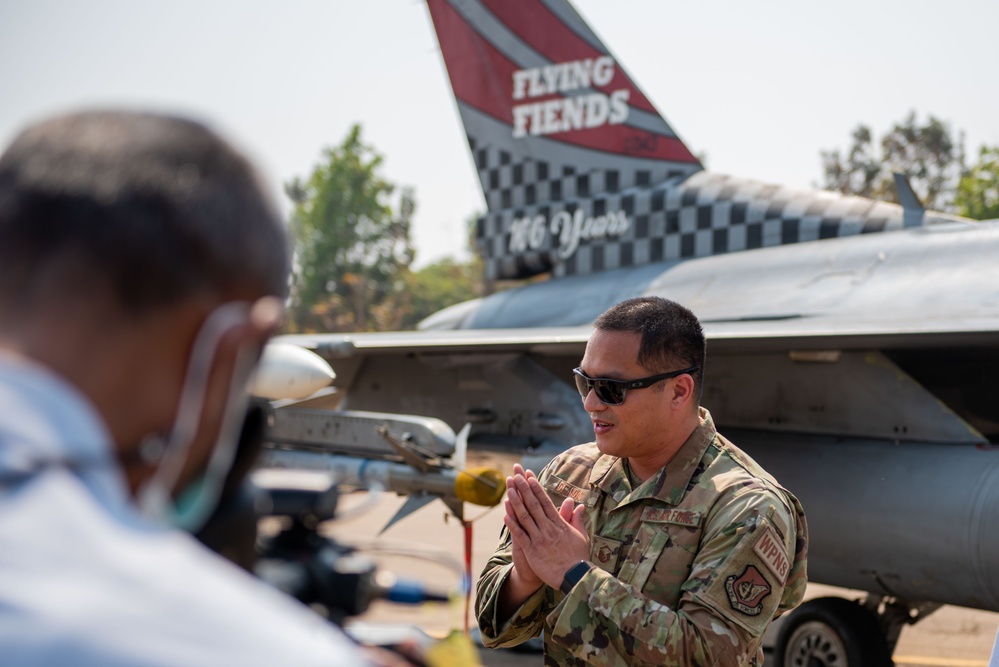 U.S., Singapore, and Thailand air forces host media day and open house during Exercise Cope Tiger 23