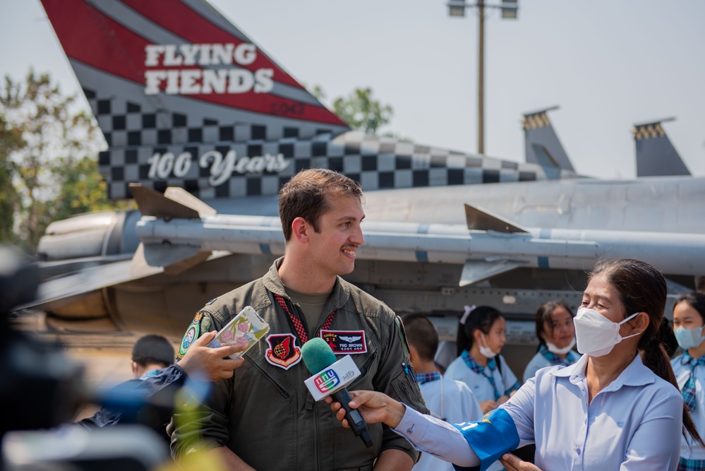 U.S., Singapore, and Thailand air forces host media day and open house during Exercise Cope Tiger 23