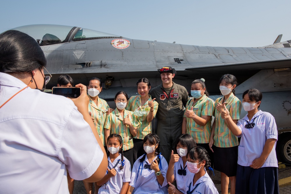 U.S., Singapore, and Thailand air forces host media day and open house during Exercise Cope Tiger 23