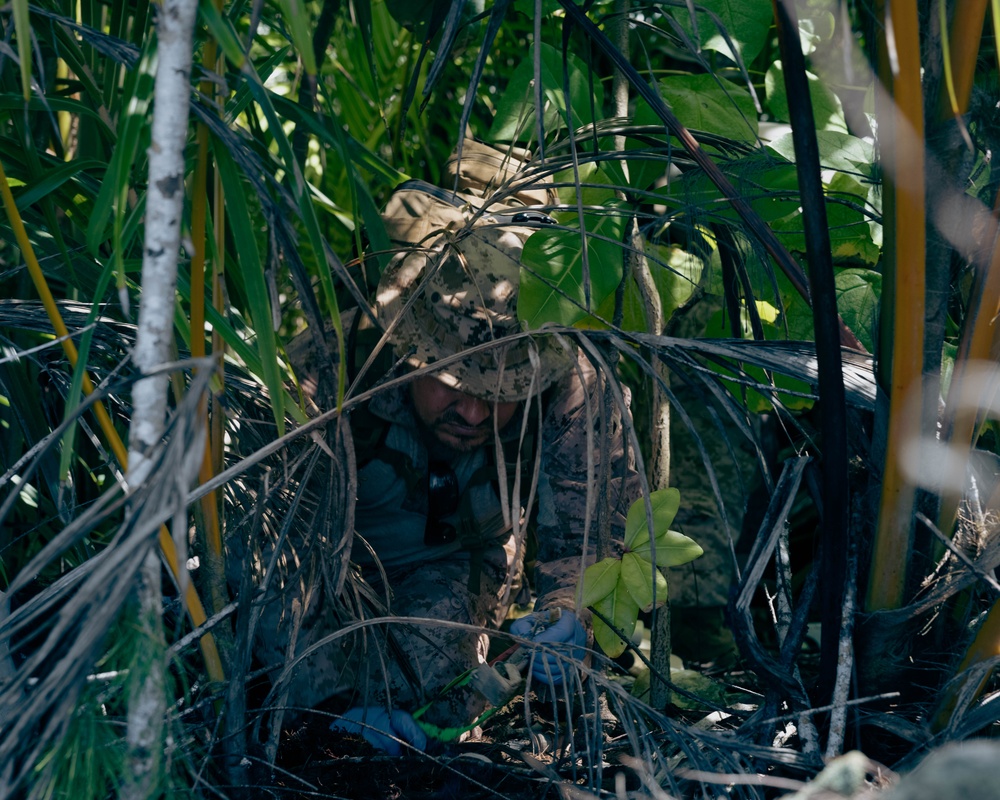 MCED Palau 23.1 - Marines and locals participate in Youth Day